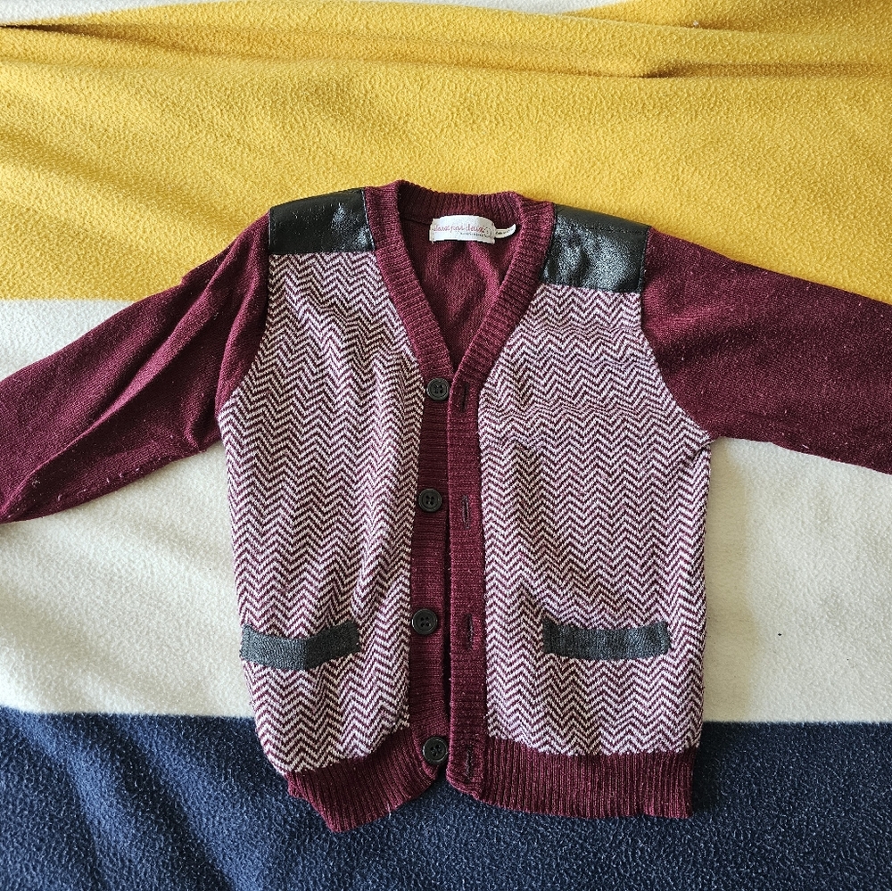Deux Par Deux 3T Cardigan Wool blend